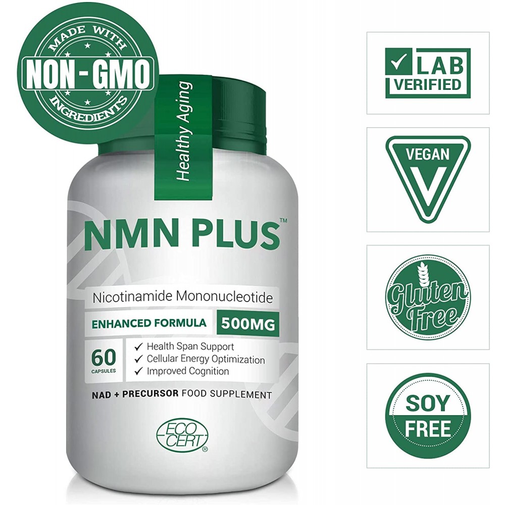 Buy Nmn Plus Capsules With Hemp Boost Nad Levels Dna Repair Anti Aging Nicotinamide