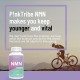 P!nkTribe NMN Capsules with Maximum Strength, NMN 500mg with Collagen Peptides, Hyaluronic Acid, Ubiquinol & Astaxanthin 60 Capsules